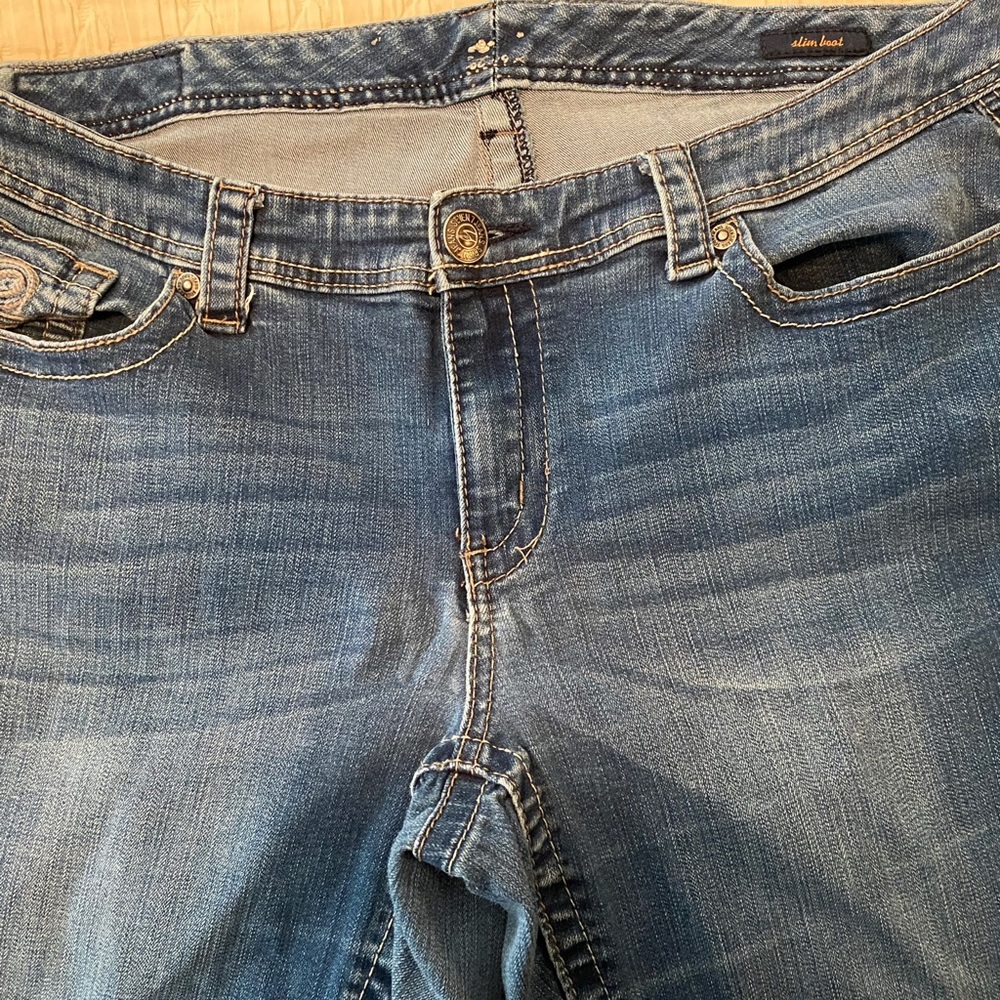 Seven Luxe Slim Bootcut Jeans Size 18